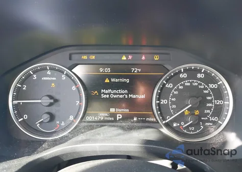 2025 Mitsubishi Outlander Se 2.5 2Wd из США, поврежденный, VIN JA4J3VA87SZ018890